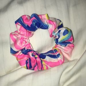 Lilly Pulitzer handmade hair scrunchie